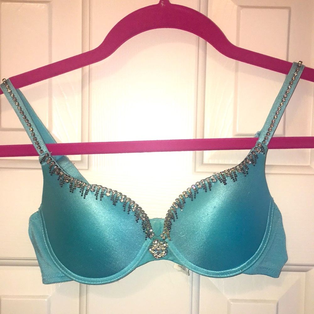 Marciano rhinestone bralette. 32B.